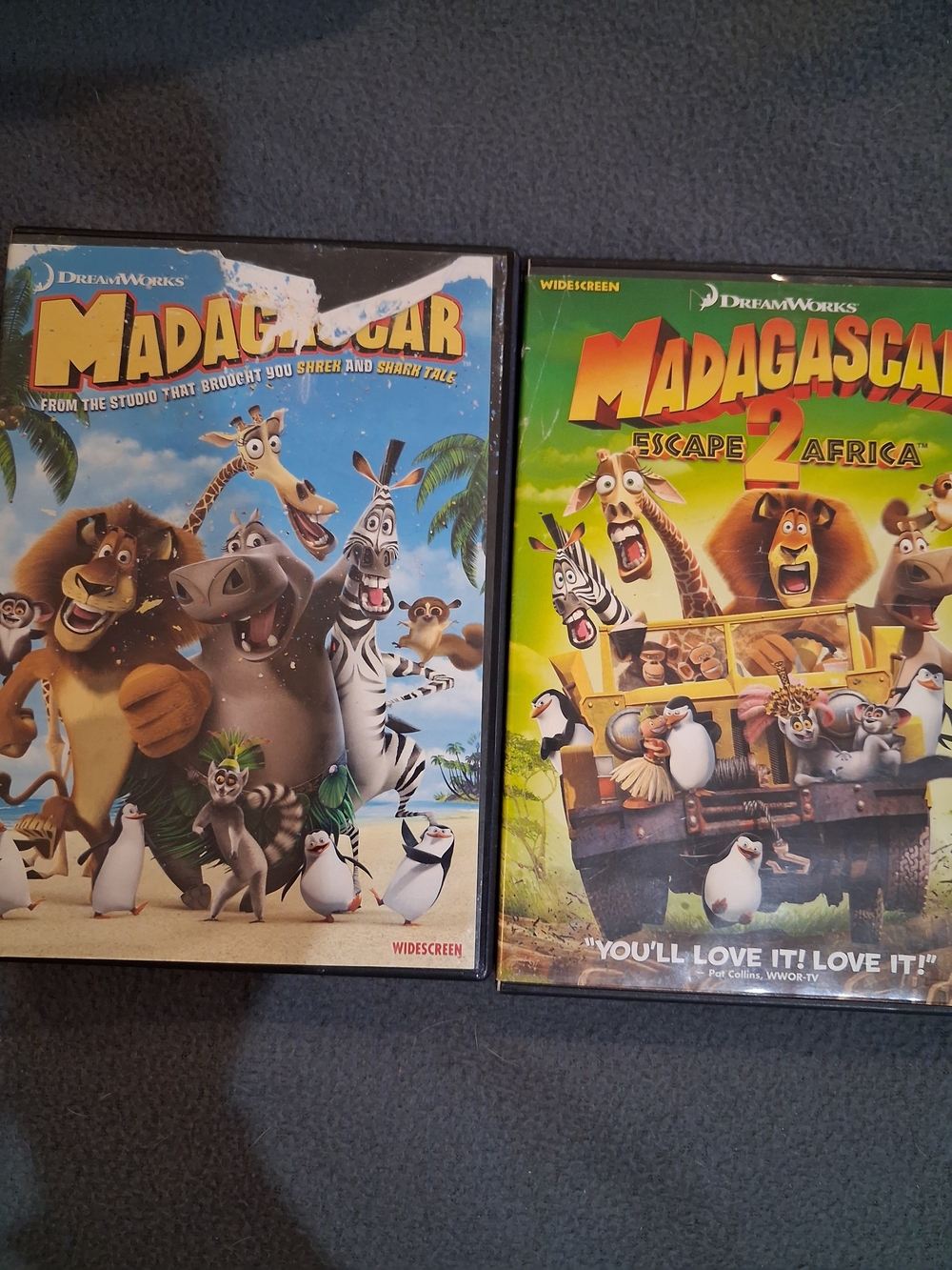 Madagascar 1 And 2 Dvd Movies